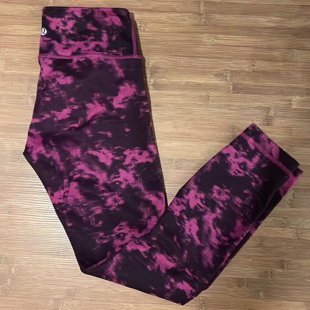 Lululemon Wunder Under Crop leggings 💞🖤